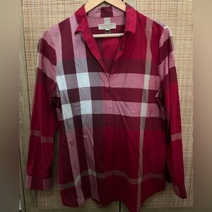 Womens Burberry Button Down | M